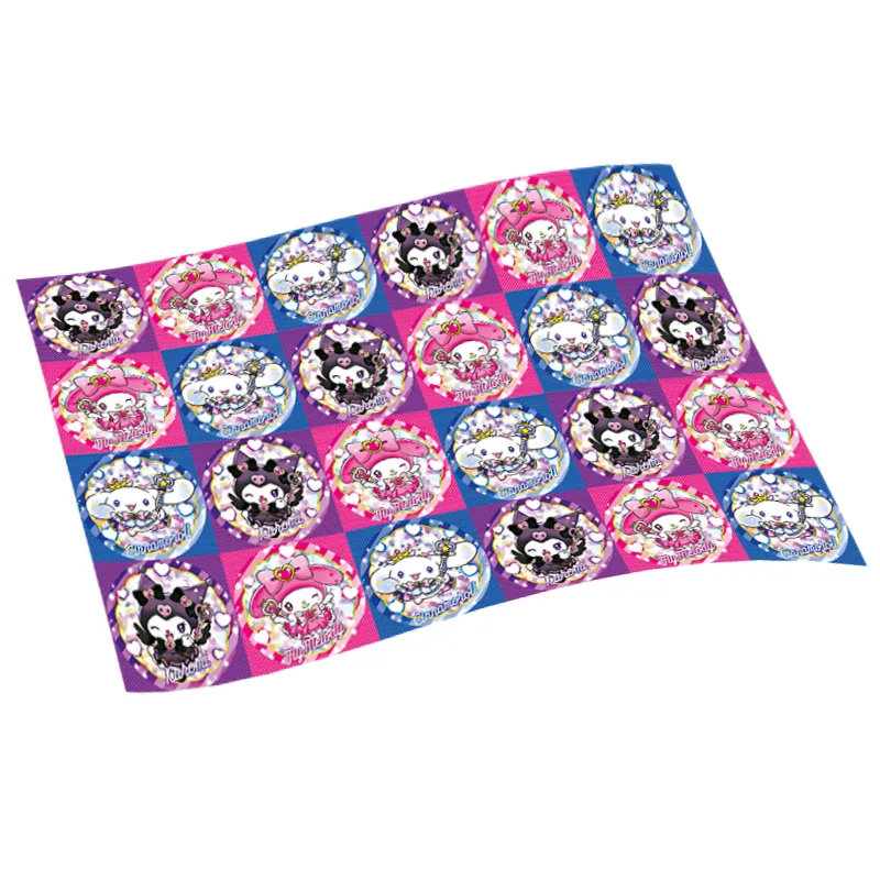 سفره 1 نفره رومادون مدل PVC طرح کرومی و ملودی و سینامورول