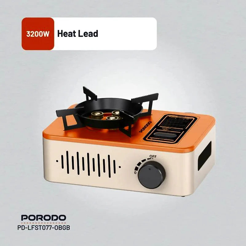 اجاق گاز قابل حمل کمپینگ 3200 وات مدل PD-LFST077-0GBG