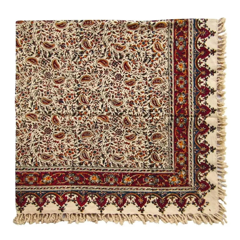 سفره 4 نفره طرح گل و بوته کد A.120