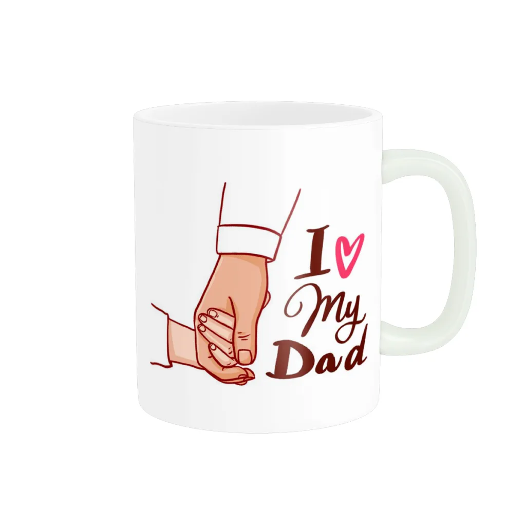 ماگ پادآفرین مدل روز پدر روز مرد طرح روز پدر مبارک کد p3364