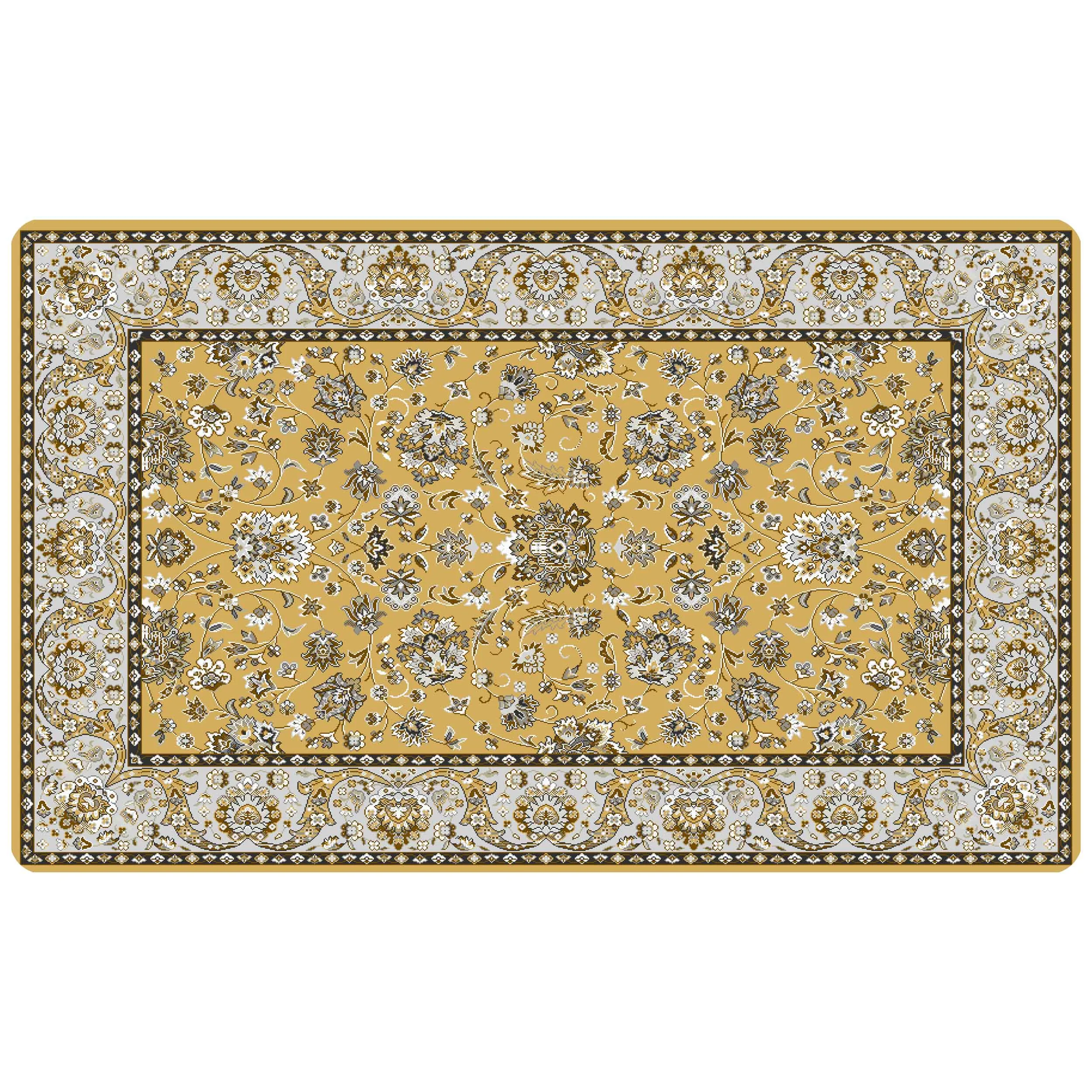 پادری مدل فرش مدرن  201m46 سایز 46x76 سانتی متر