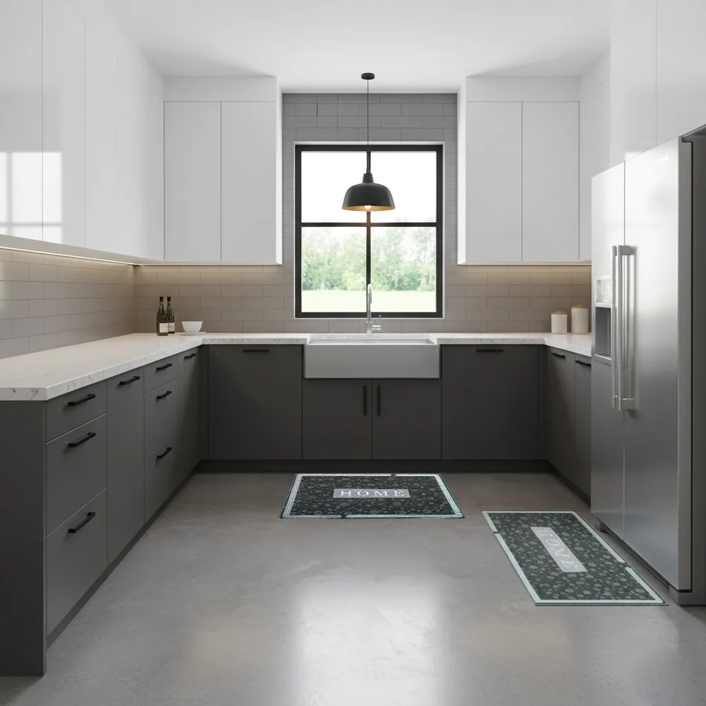 پادری چینش مدل Kitchen Mat مجموعه دو عددی