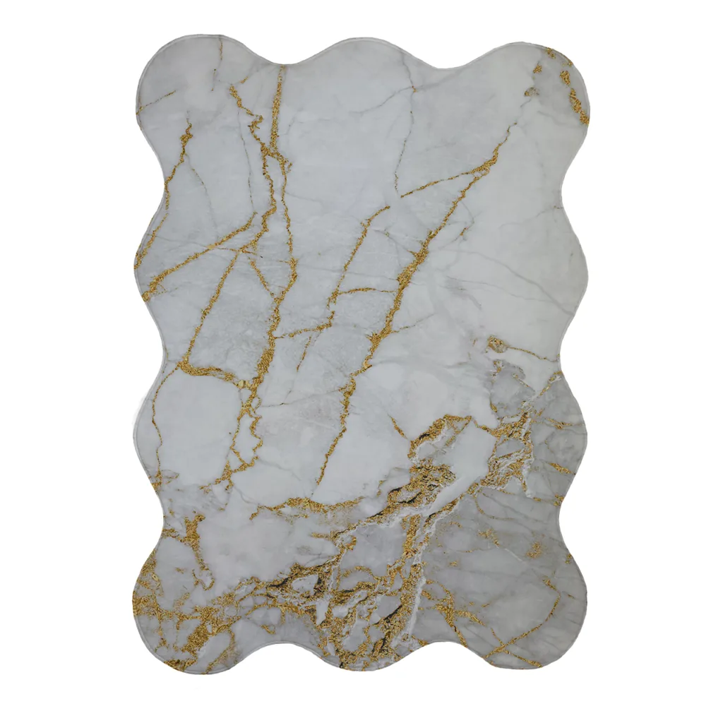 پادری مدل دالبر طرح سنگ کد 8609 سایز 80×110 سانتی متر