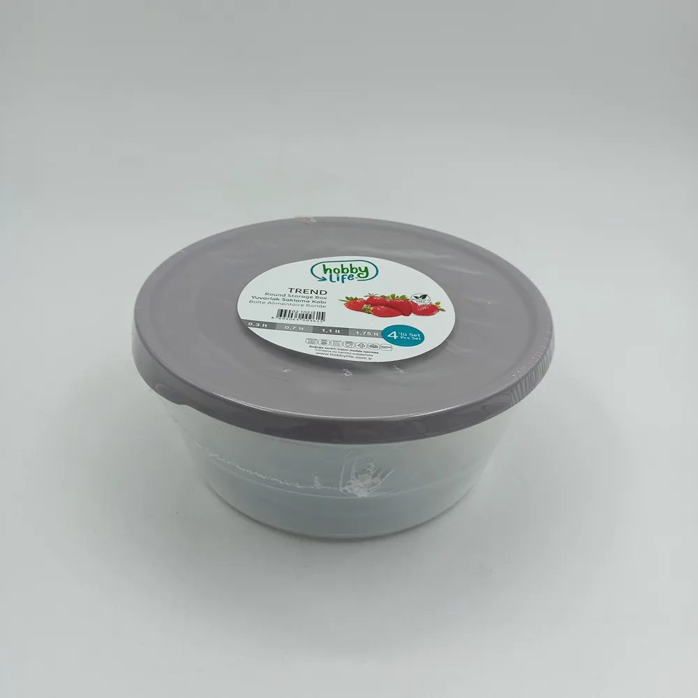 ظرف نگهدارنده هوبی لایف مدل 02.1021 مجموعه 4 عددی