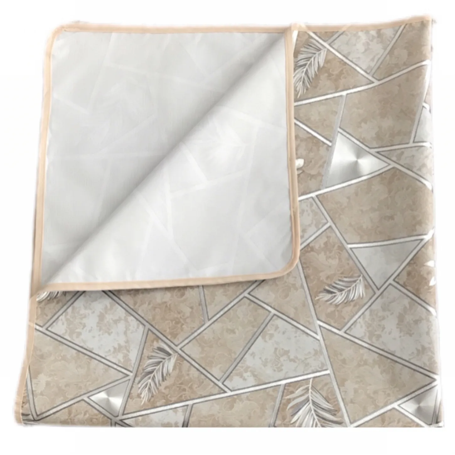 سفره 4 نفره مدل آیسو طرح پشت پارچه سایز 100×100 سانتی متر کد 06