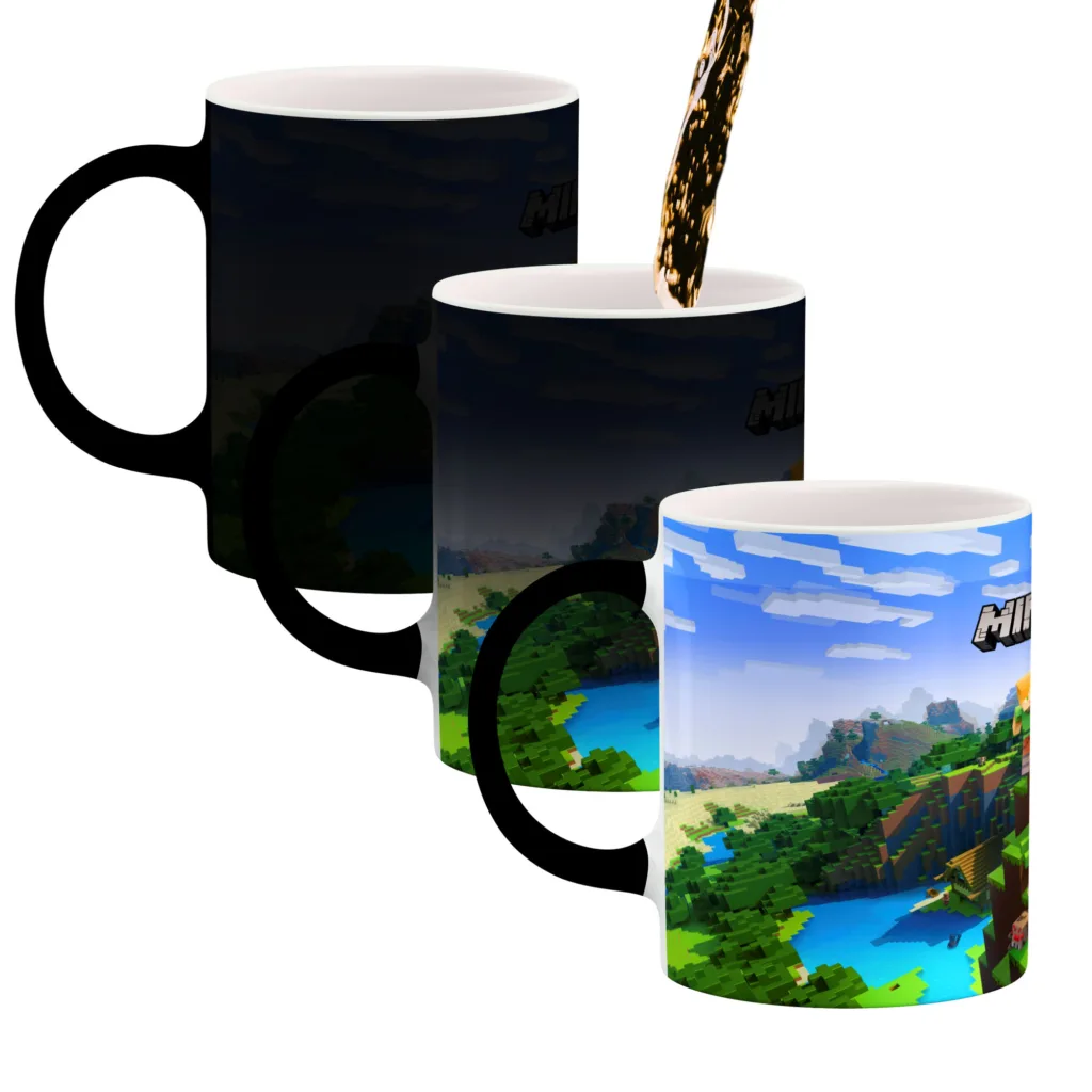 ماگ حرارتی کاکتی طرح ماینکرافت minecraft مدل mgh41607