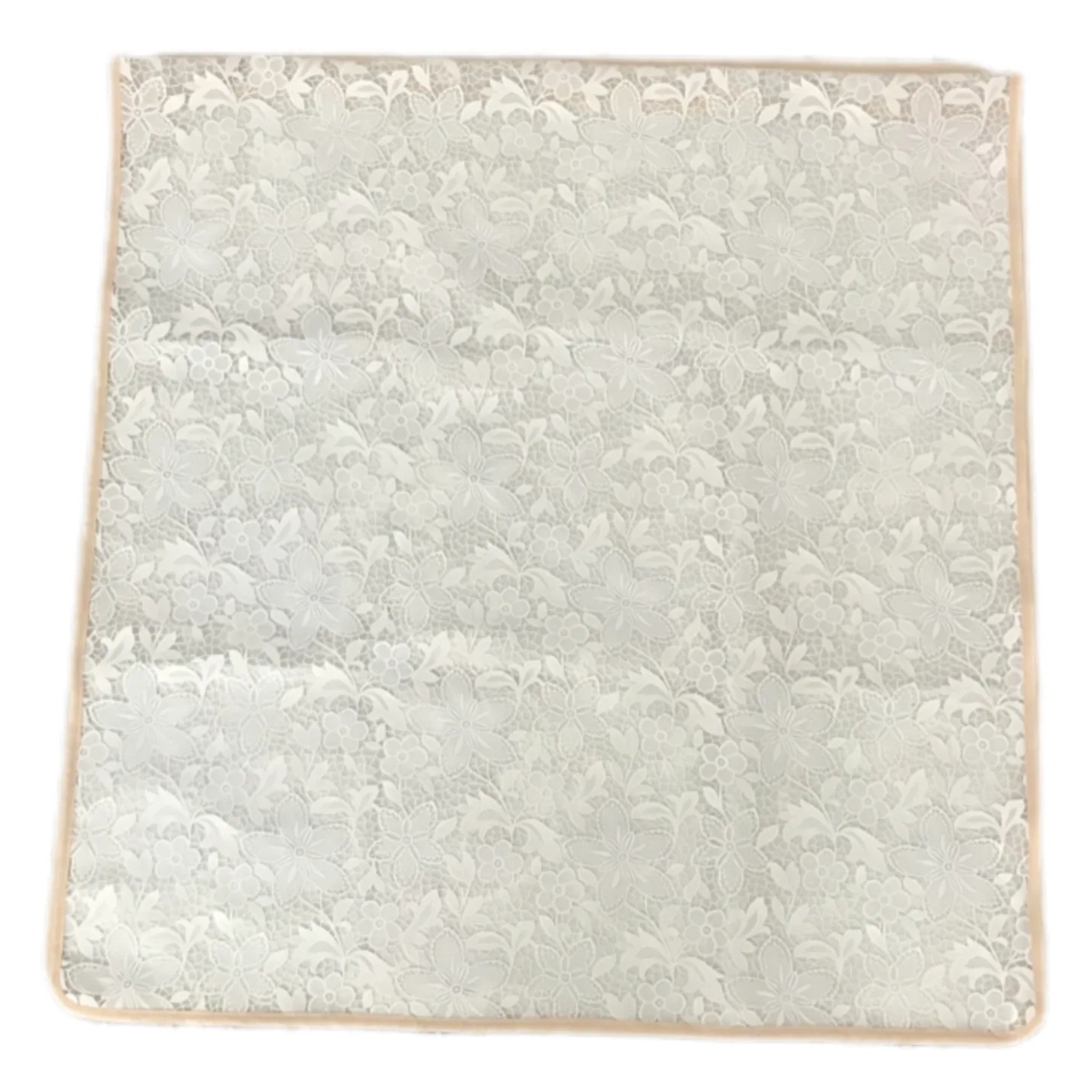 سفره 6 نفره مدل رویال طرح گیپور سایز 140×100 سانتی متر