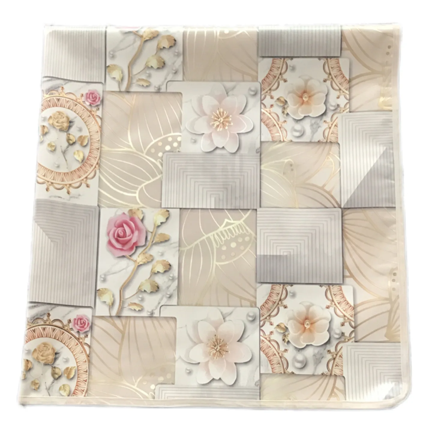 سفره 2 نفره مدل لایت طرح پشت نخی سایز 70×70 سانتی متر