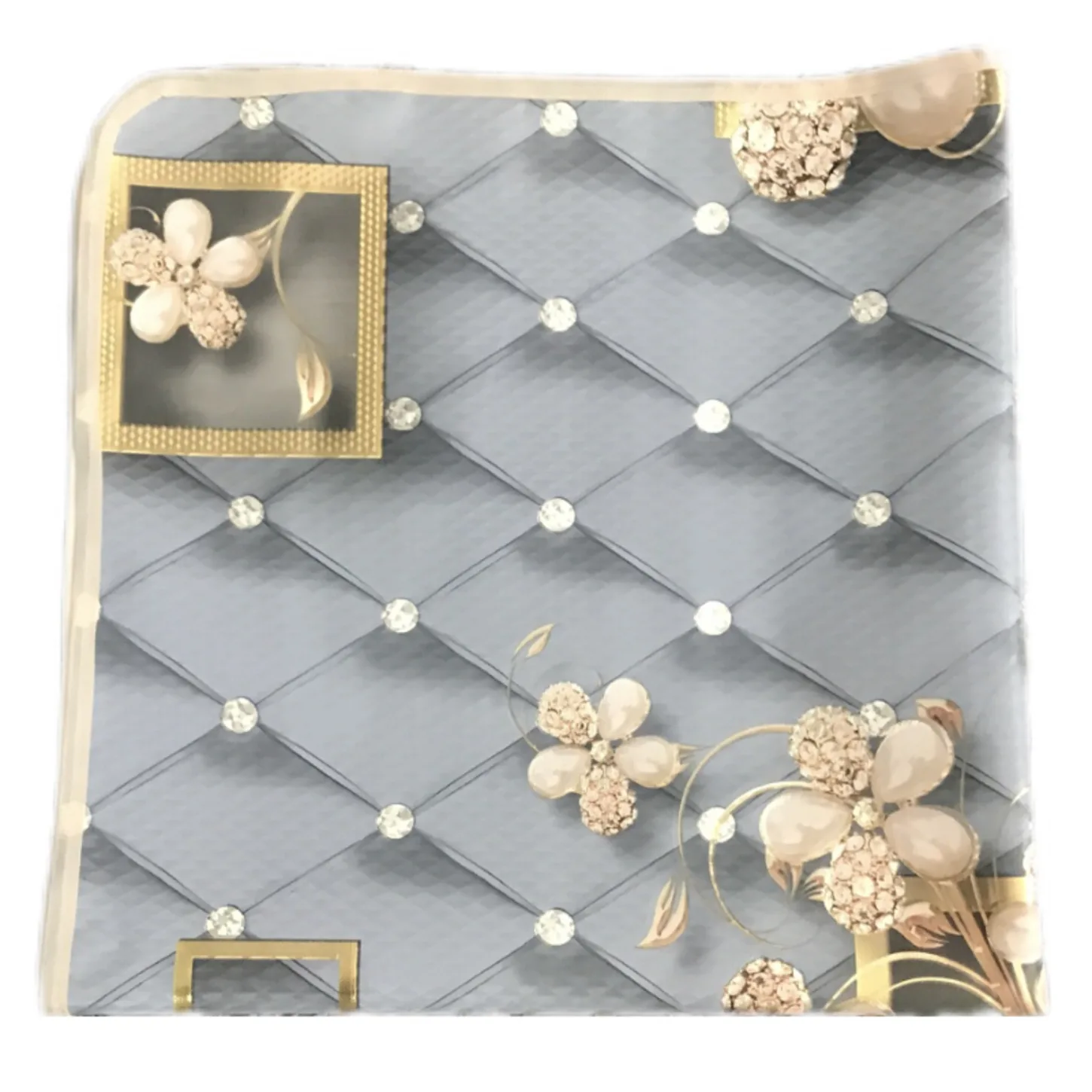 سفره 6 نفره مدل لوتوس پشت نخی 150×100 سانتی متر کد 06