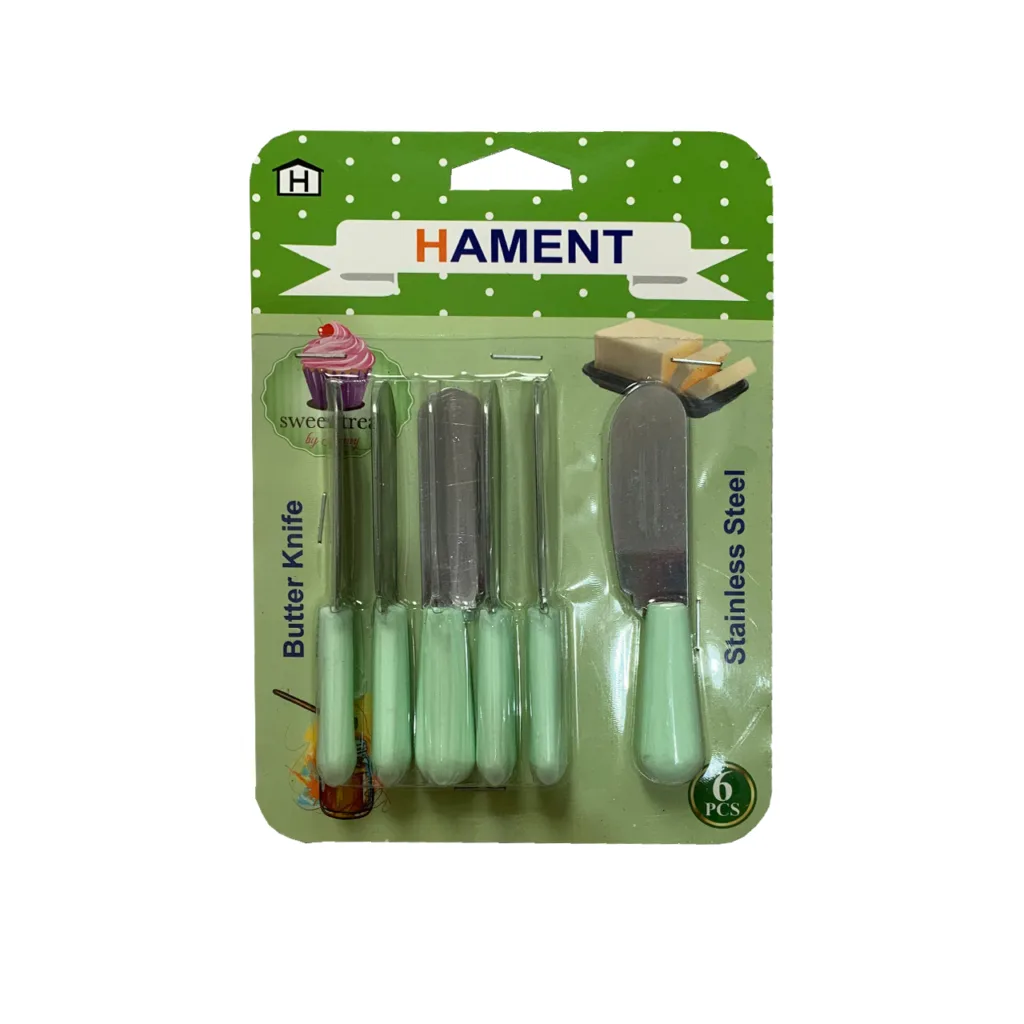 کارد کره خوری مدل Hmnt بسته 6 عددی