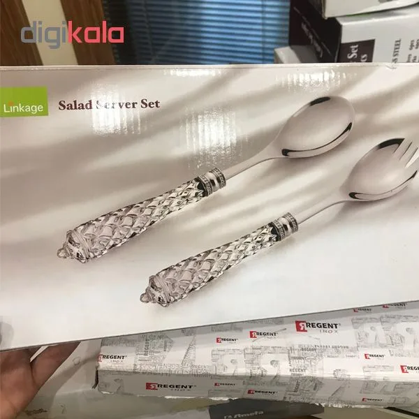 ست قاشق چنگال سالاد لینکیج کد H4712875 مجموعه 2 عددی