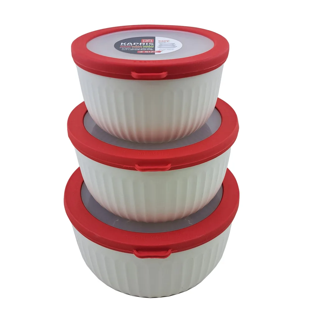 ظرف نگهدارنده کاپریس مدل سیف لاک مجموعه 3 عددی