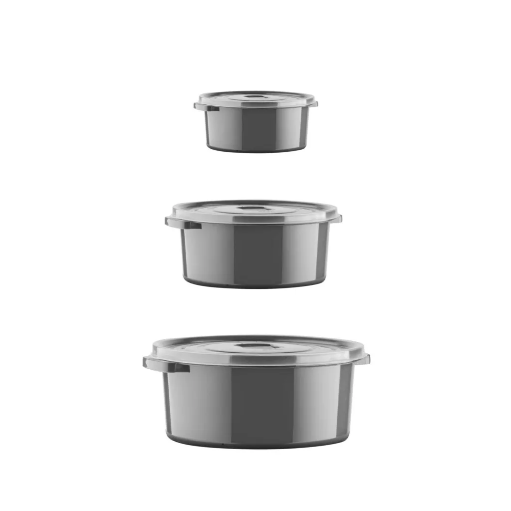 ظرف نگهدارنده مدل مایکروویوی و یخچالی مجموعه 3 عددی