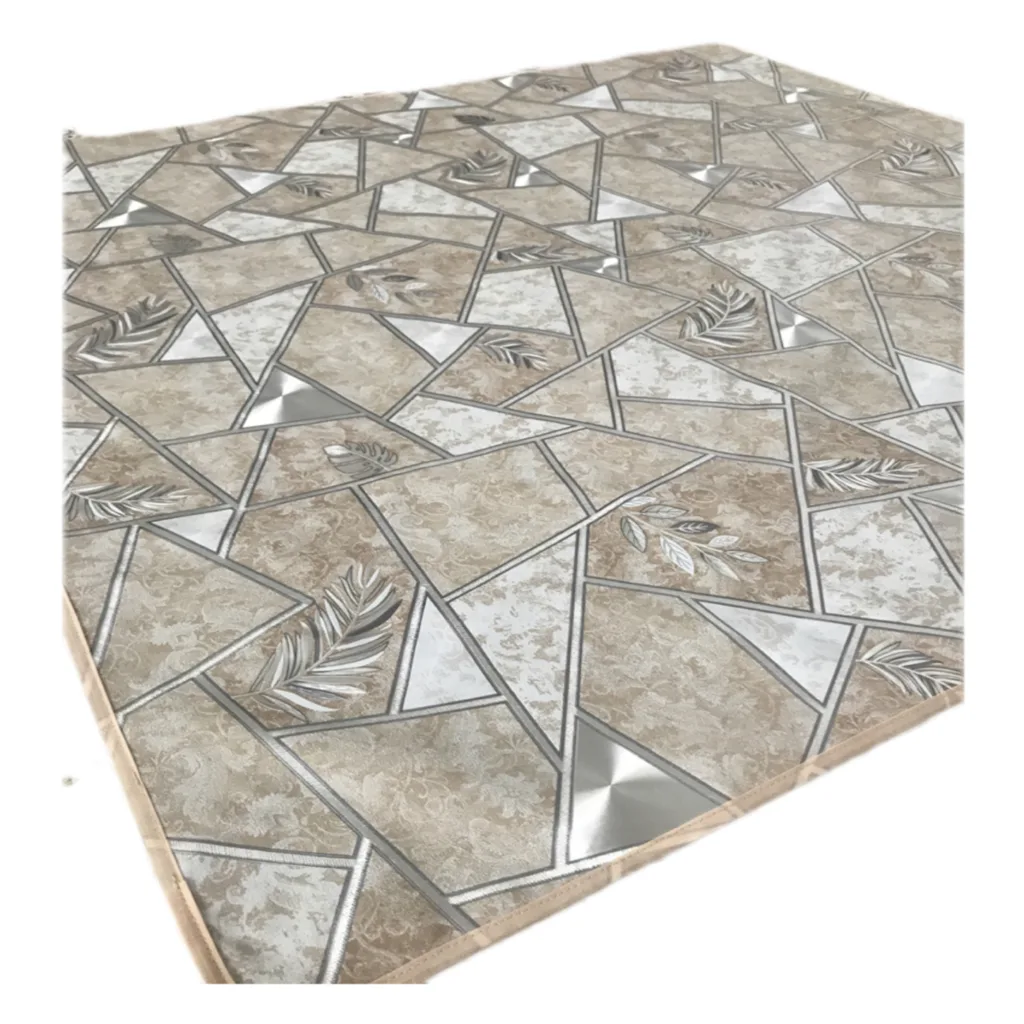 سفره 4 نفره مدل لوتوس پشت نخی کد 03