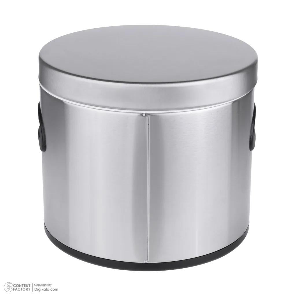 ظرف نگهدارنده بهازکالا مدل سطل قند تمام استیل بهازکالا کد16002063