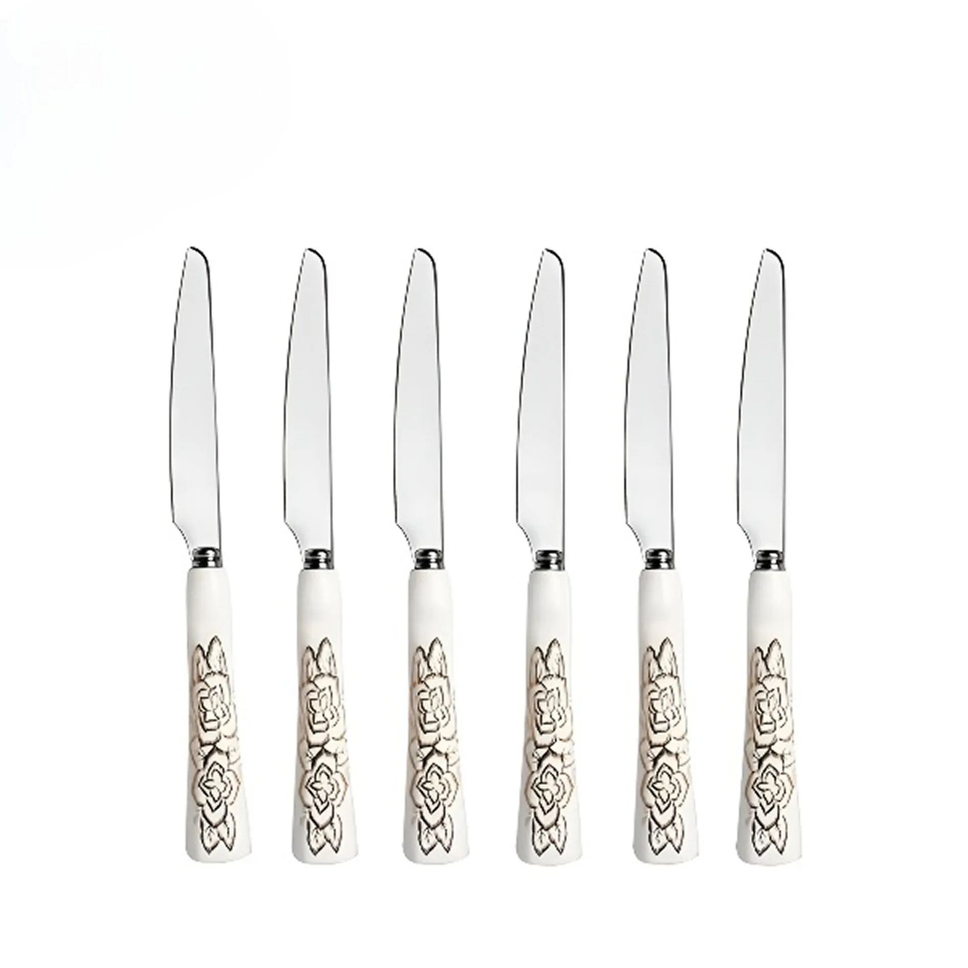 سرویس کارد و چنگال 12 پارچه مدل دسته دار کد FS-320