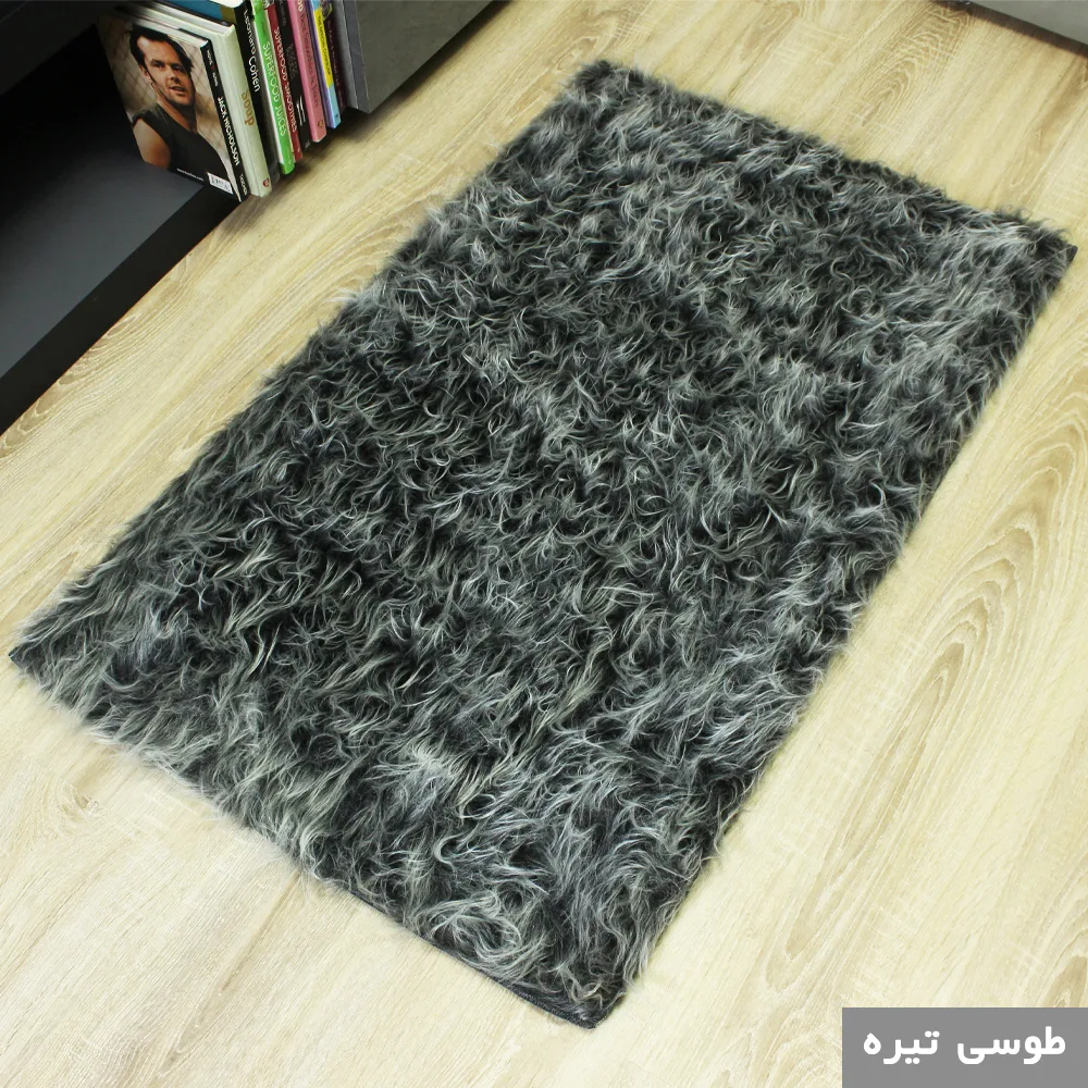 پادری شاران هوم طرح خز فانتزی مدل اسفنج دار سایز 60x100 سانتی متر