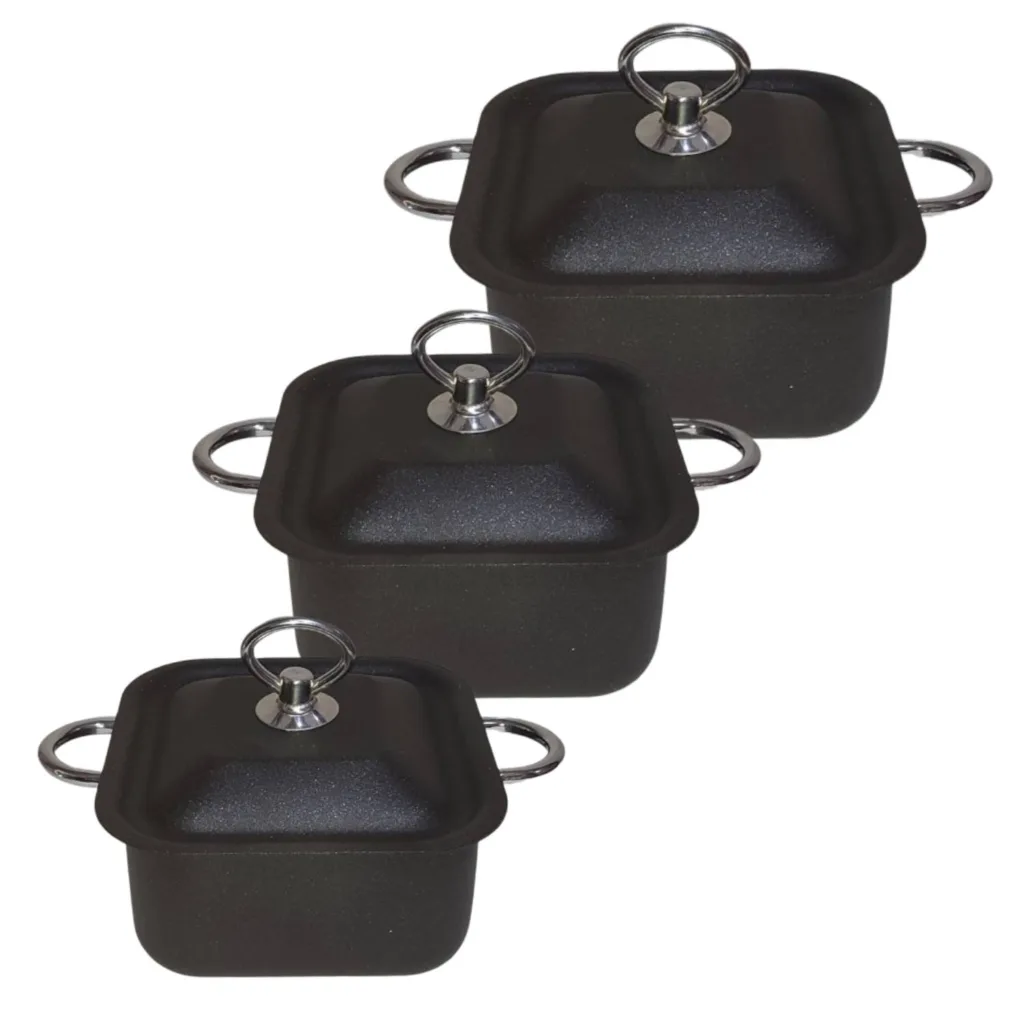 سرویس قابلمه گرانیتی 6 پارچه مدل mini