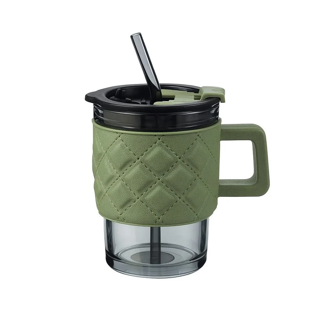 ماگ مدل چرمی طرح لوزی