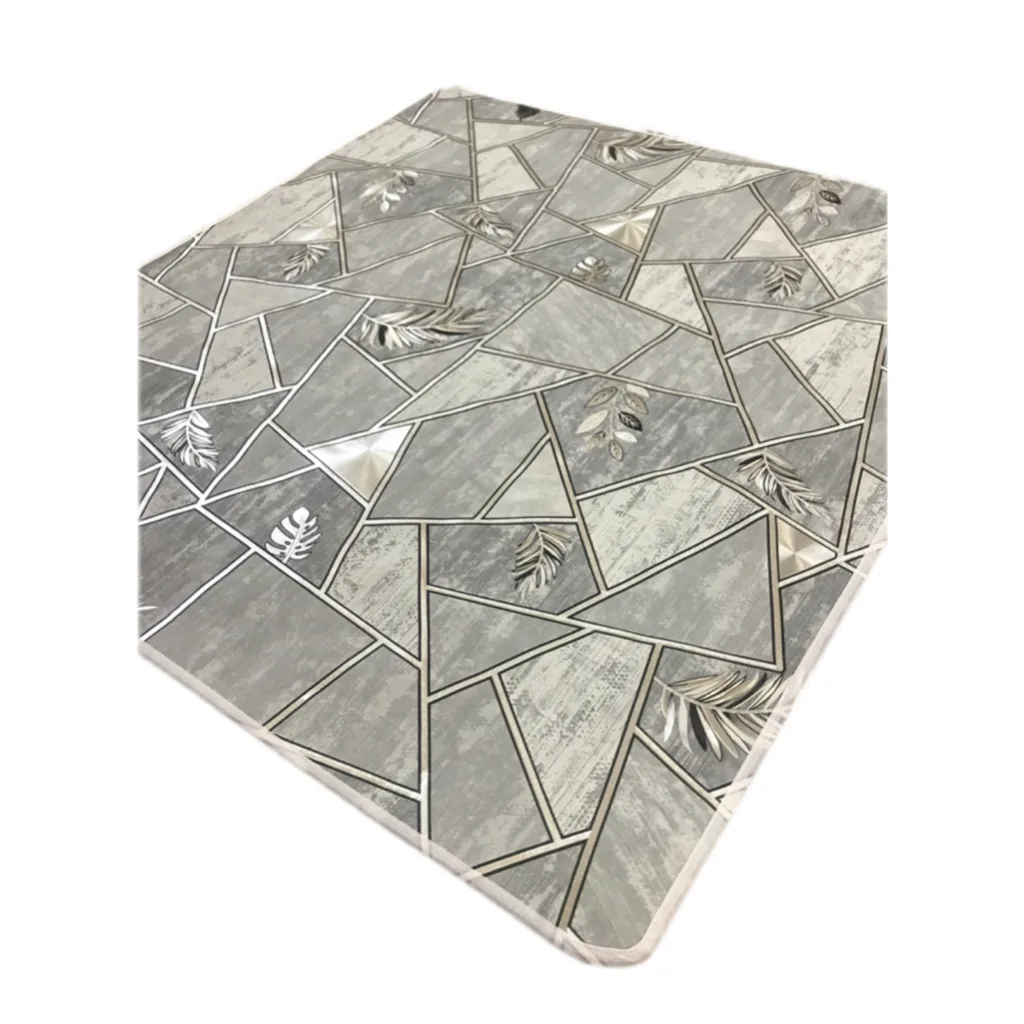 سفره 3 نفره مدل لوتوس طرح پشت نخی سایز 100×70 سانتی متر کد 04