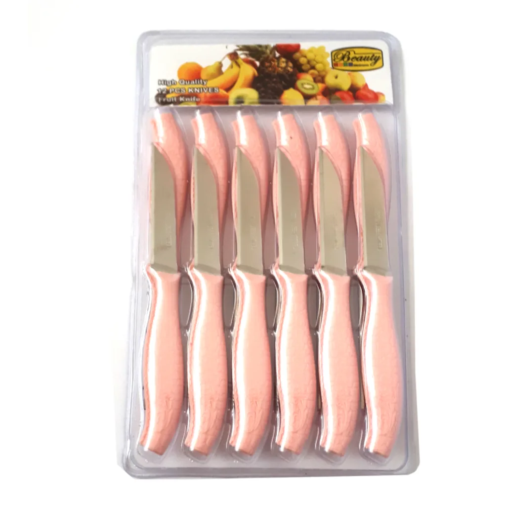 کارد میوه خوری بیوتی کد 3159 بسته 12 عددی