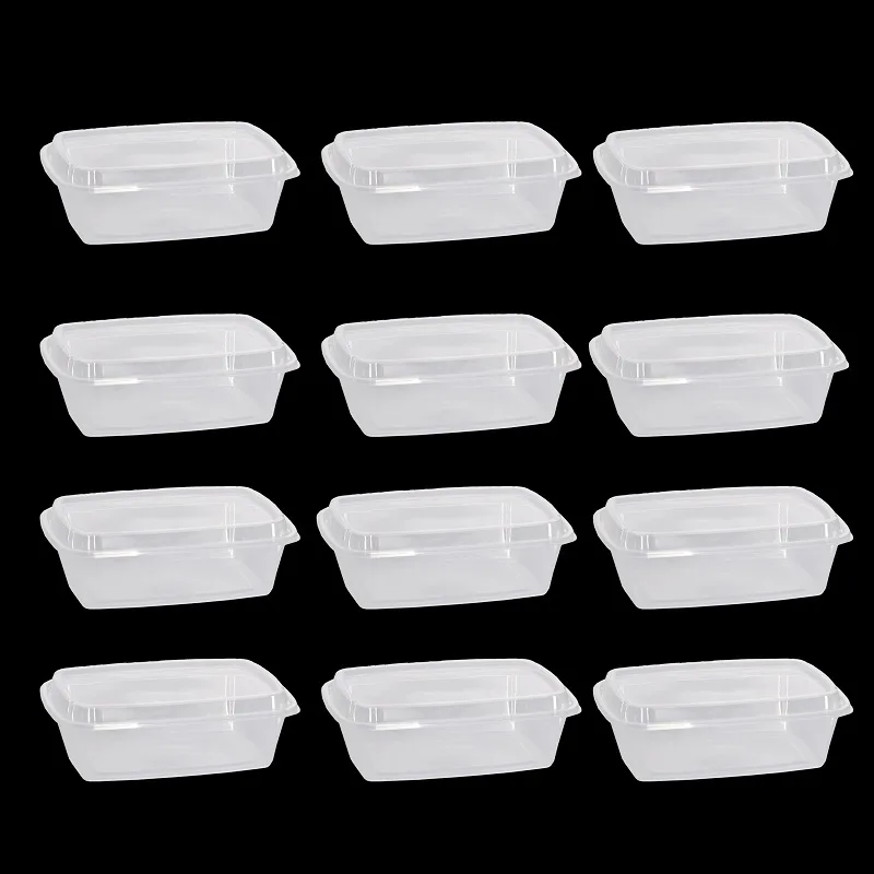 ظرف نگهدارنده پولاد پویش مدل مستطیل مجموعه 12 عددی