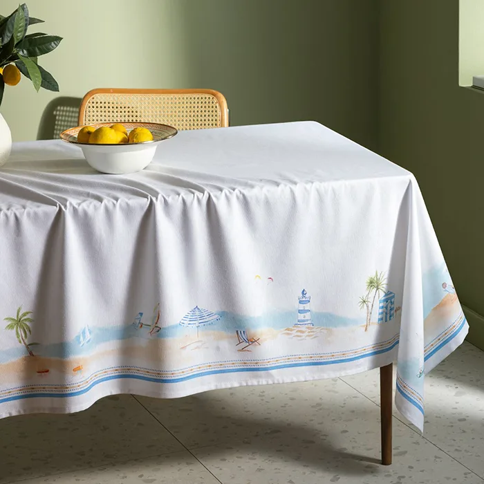 سفره شش نفره مادام کوکو مدل Lazule سایز 150*200 سانتی متر