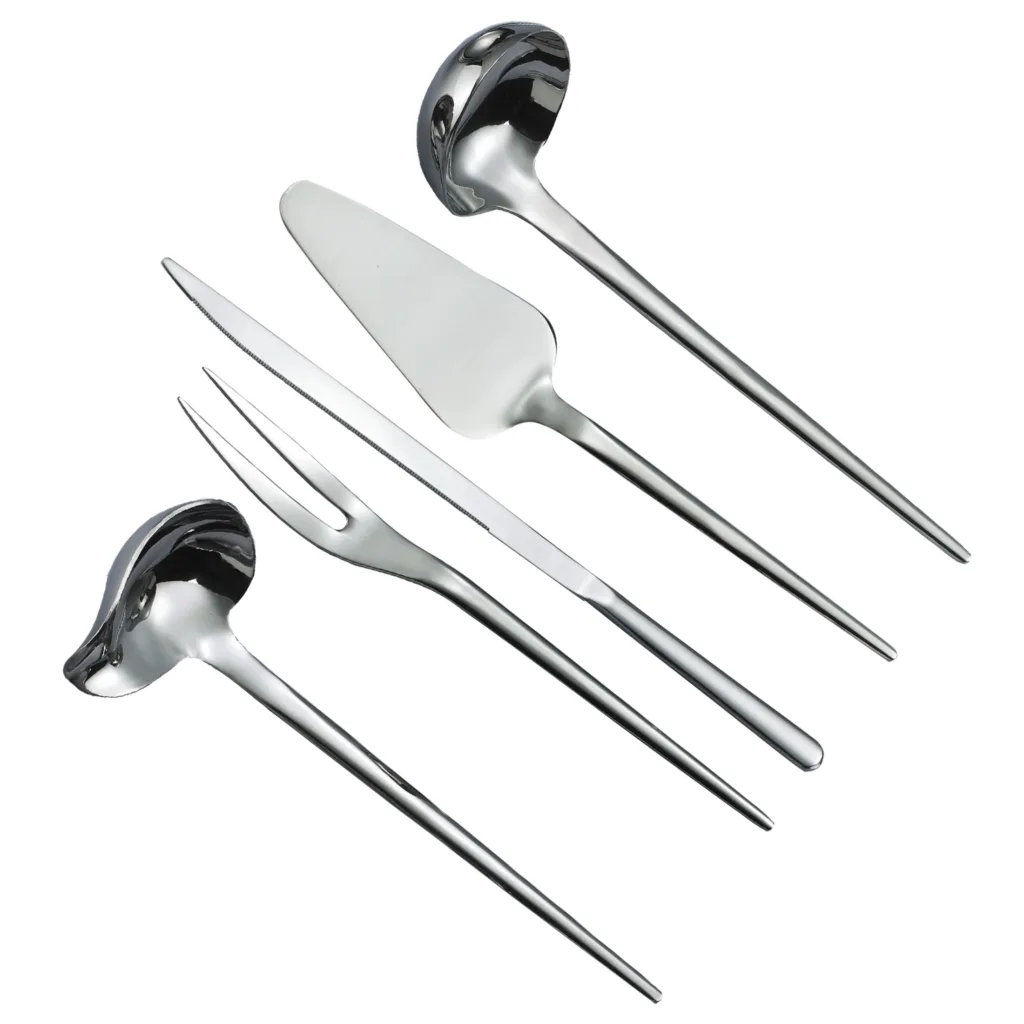 سرویس کفگیر و ملاقه 5 پارچه جی فی نی مدل G-02