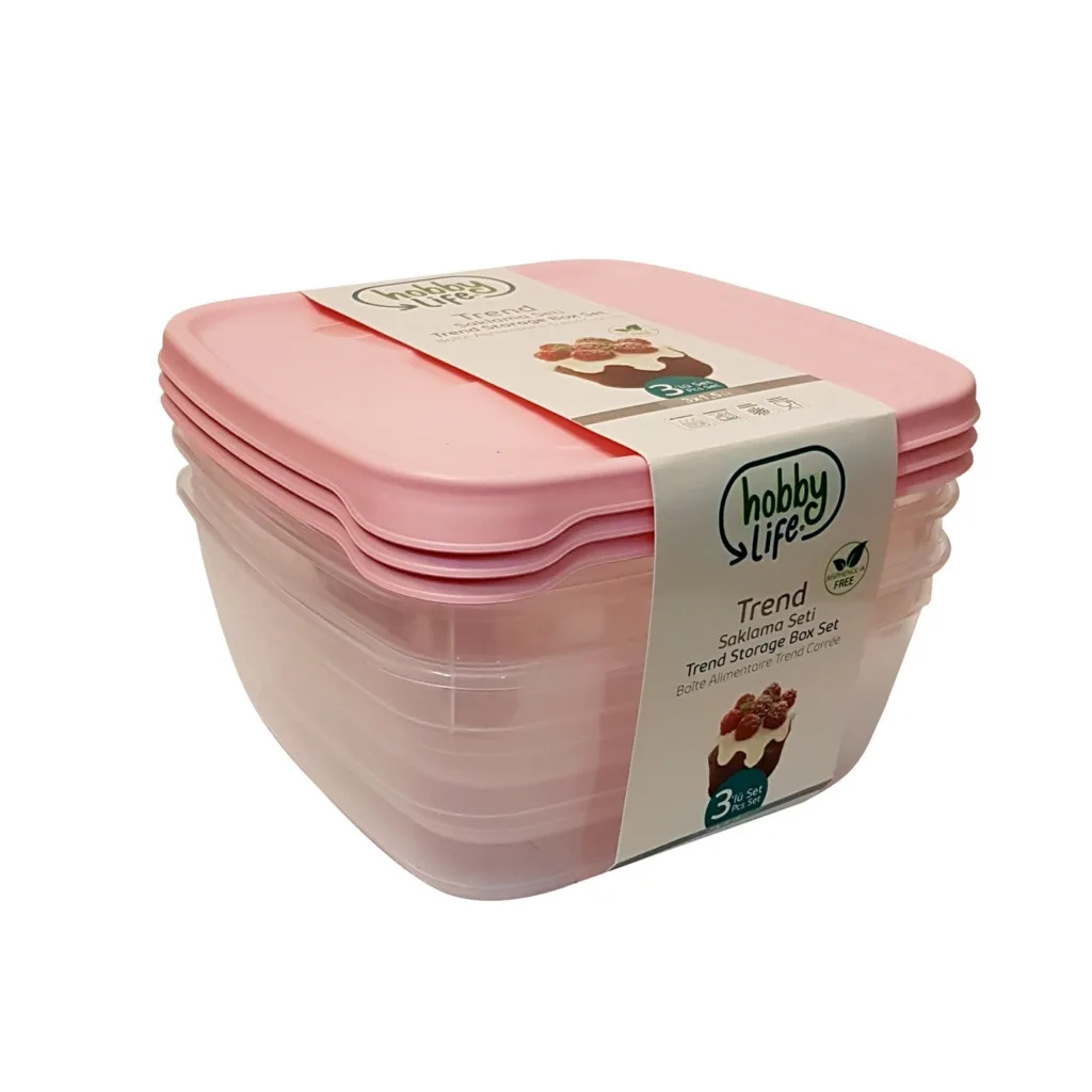 ظرف نگهدارنده هوبی لایف مدل H-021039 بسته 3 عددی