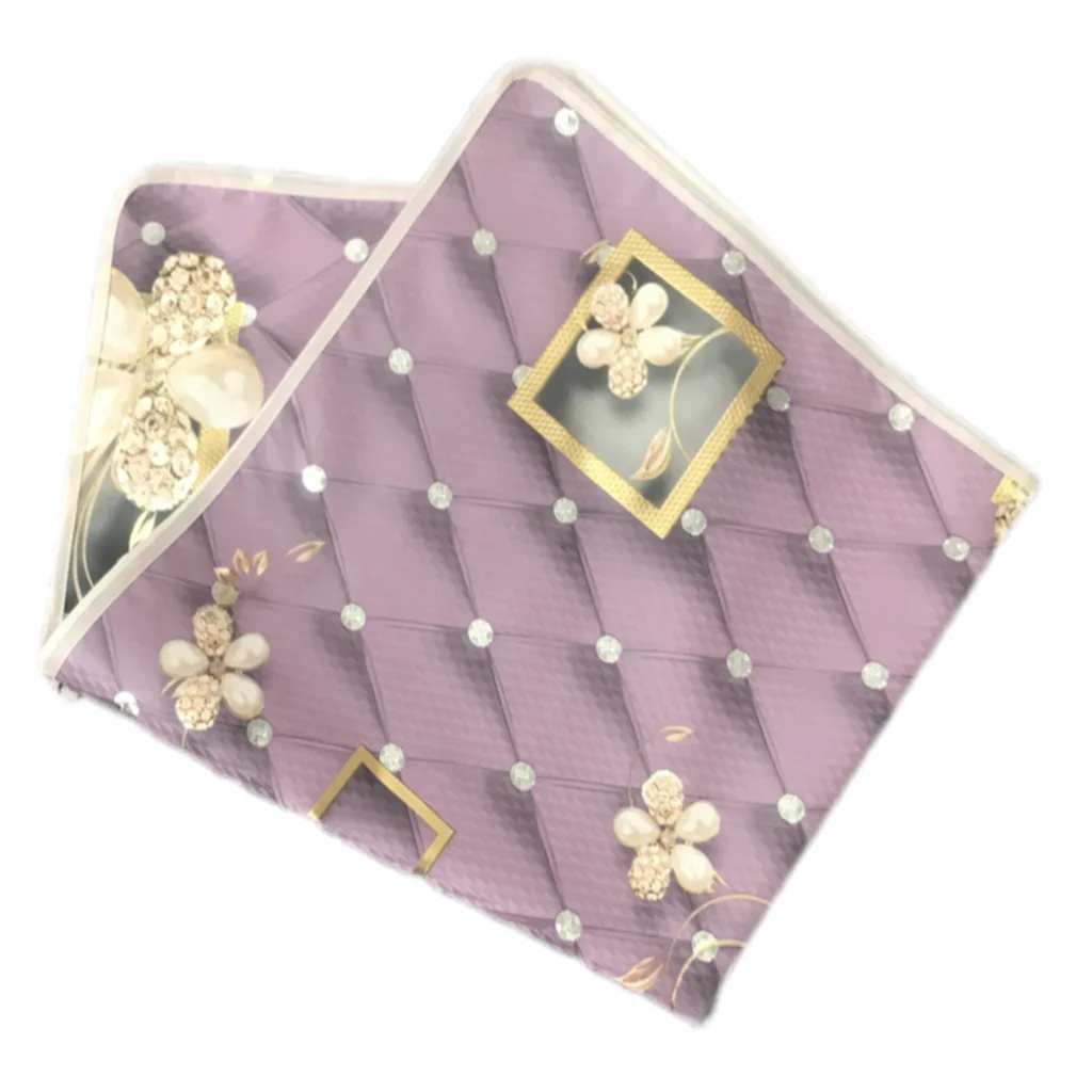 سفره 4 نفره مدل لوتوس پشت نخی کد 02