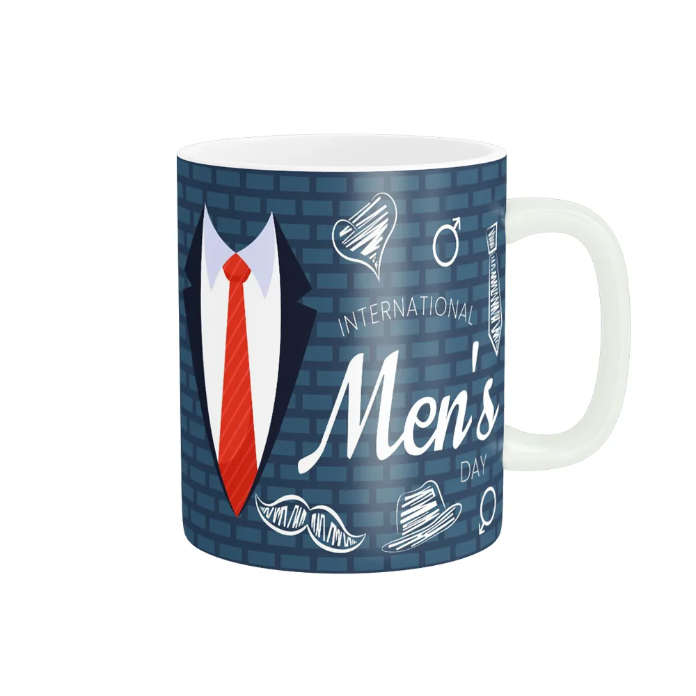 ماگ پادآفرین مدل روز پدر روز مرد طرح روز پدر مبارک کد p2805