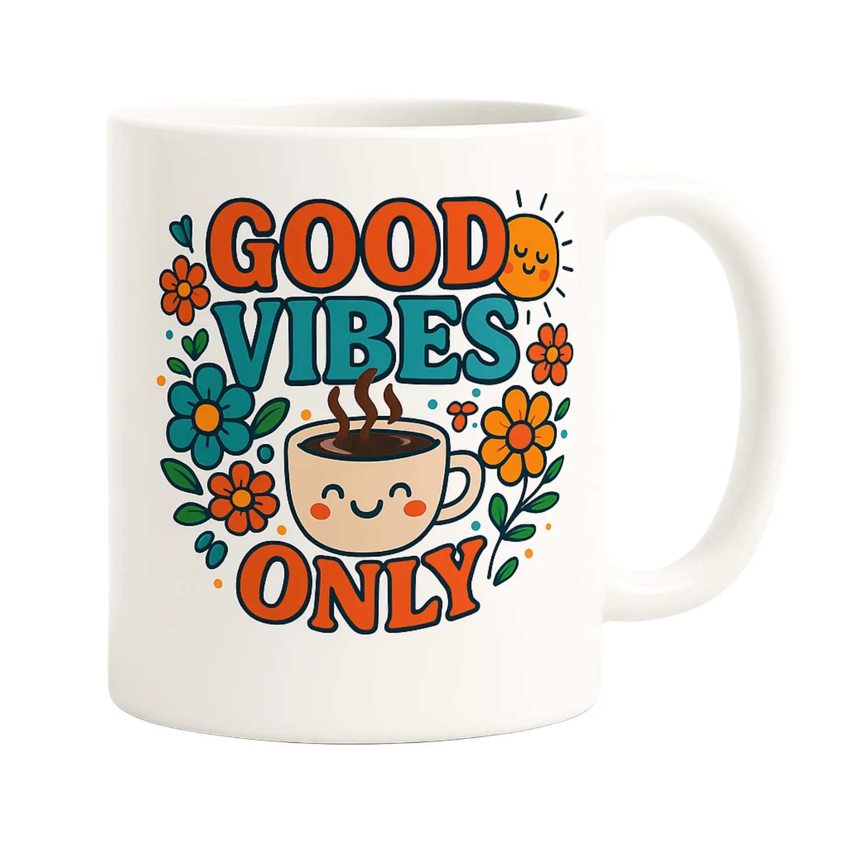 ماگ مدل خورشید خوشحال