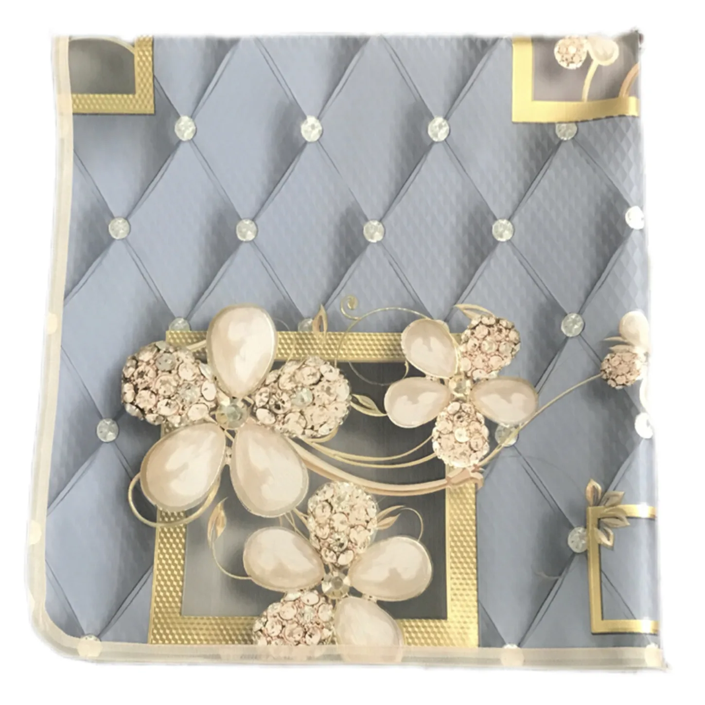 سفره 10 نفره مدل لوتوس پشت نخی 250×100 سانتی متر کد 06