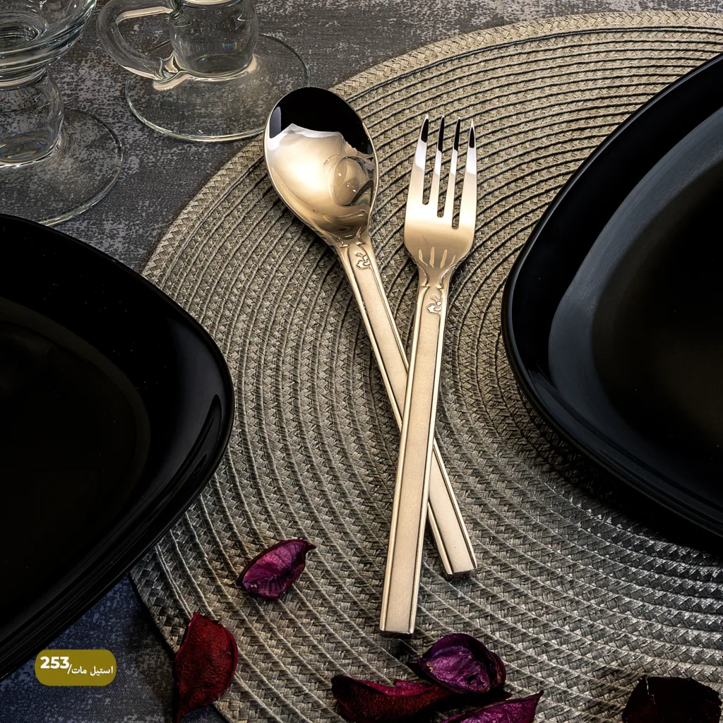 سرویس قاشق و چنگال و کارد 166 پارچه کابان مدل 253MS