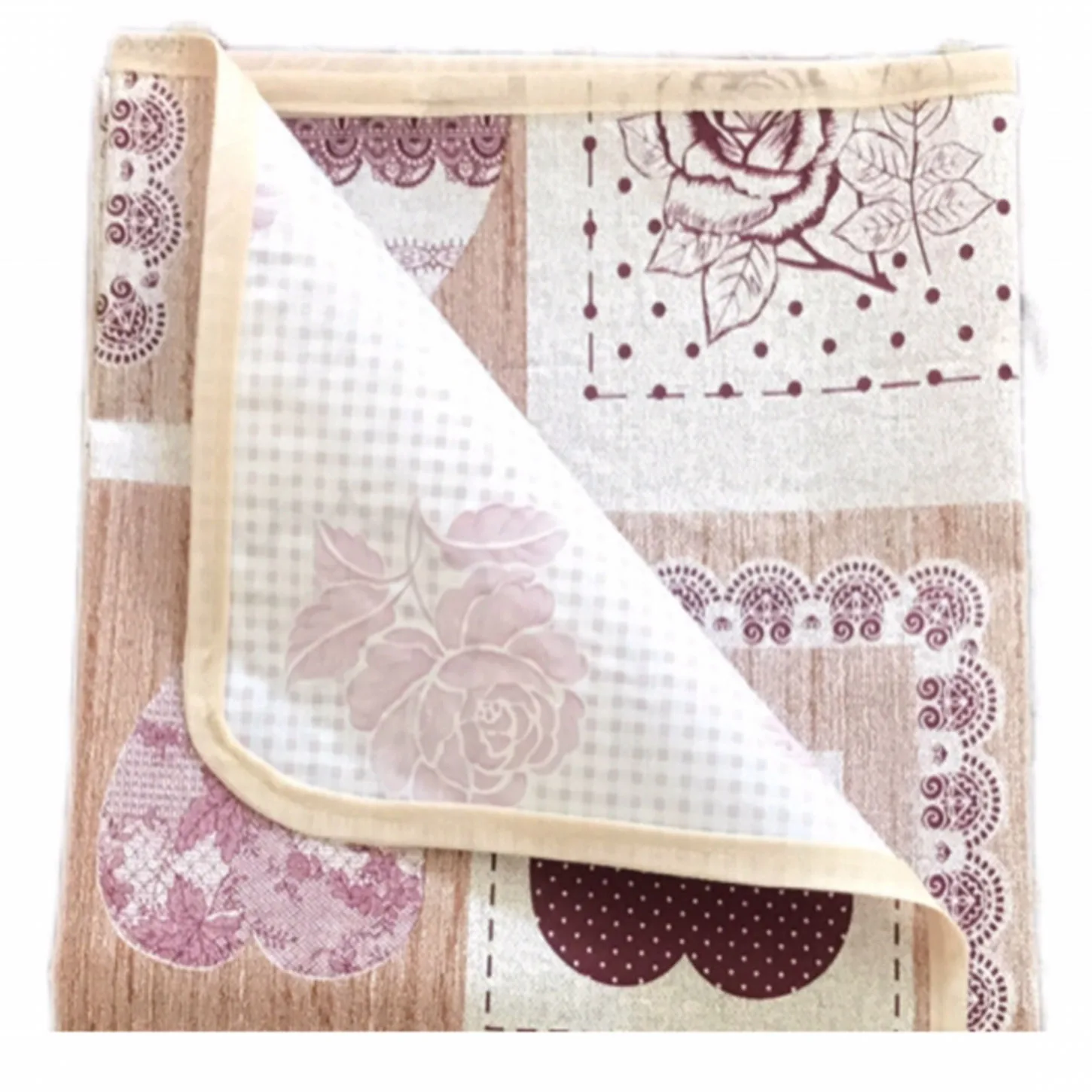 سفره 6 نفره مدل ماژستیک طرح 2 رو سایز 140×100 سانتی متر کد 05