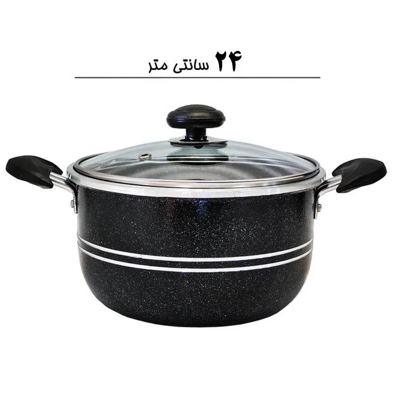 سرویس قابلمه گرانیتی ۶ پارچه مرسانا مدل M262422