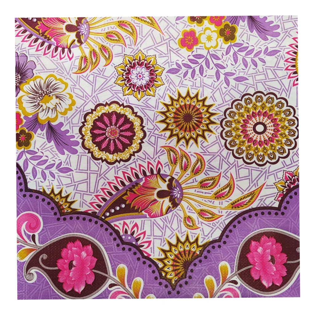 سفره 4 نفره طرح گل کد 4GDBNSH