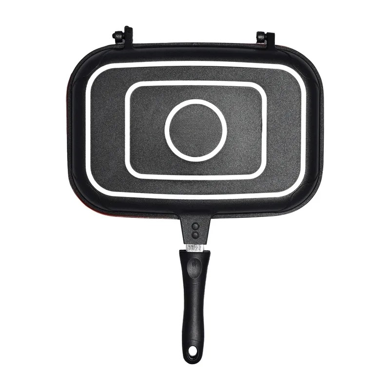 تابه گرانیت مدل UN-8916 Titanium  سایز 34