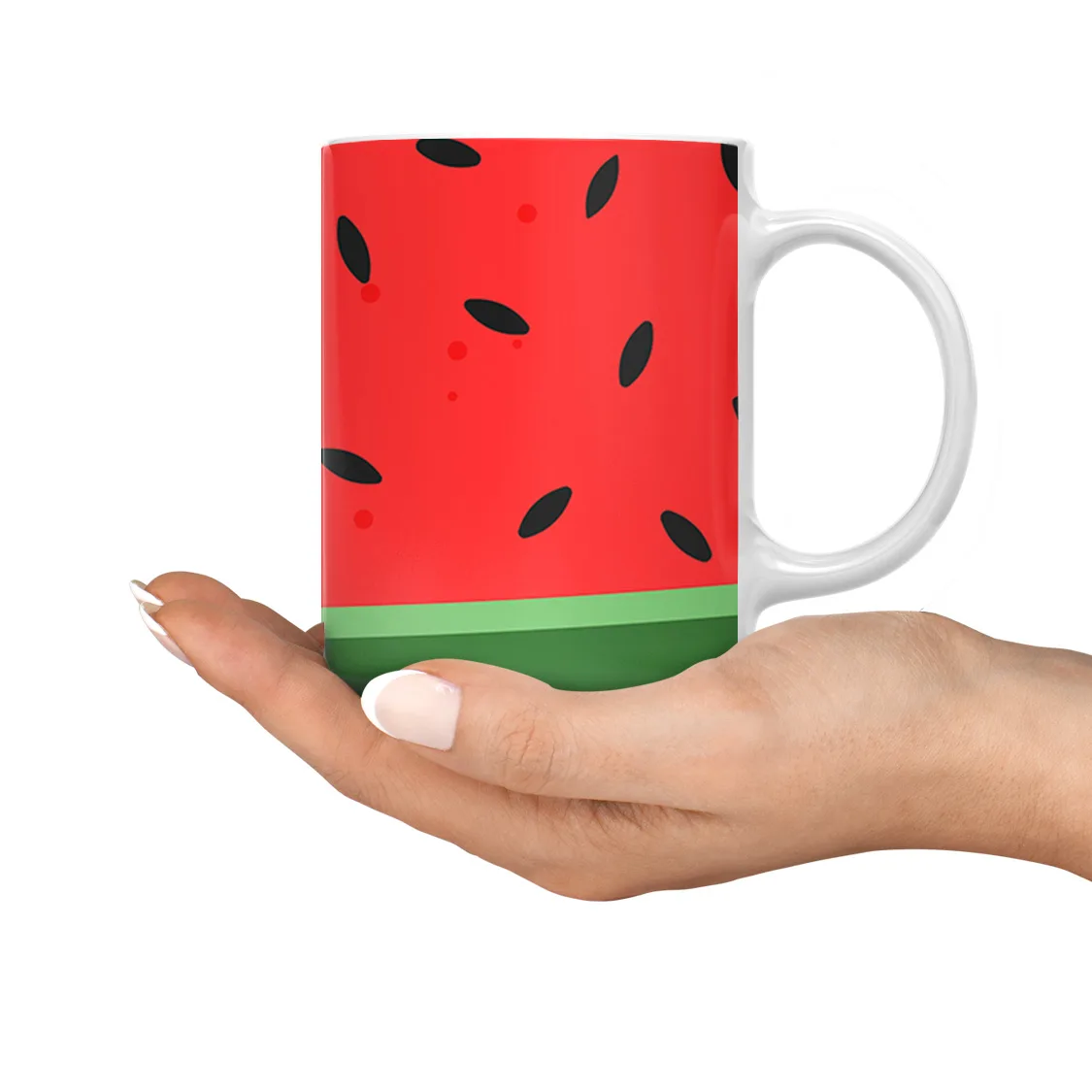 ماگ ترمه طراحان ایده مدل لبخند هندوانه کد trm239