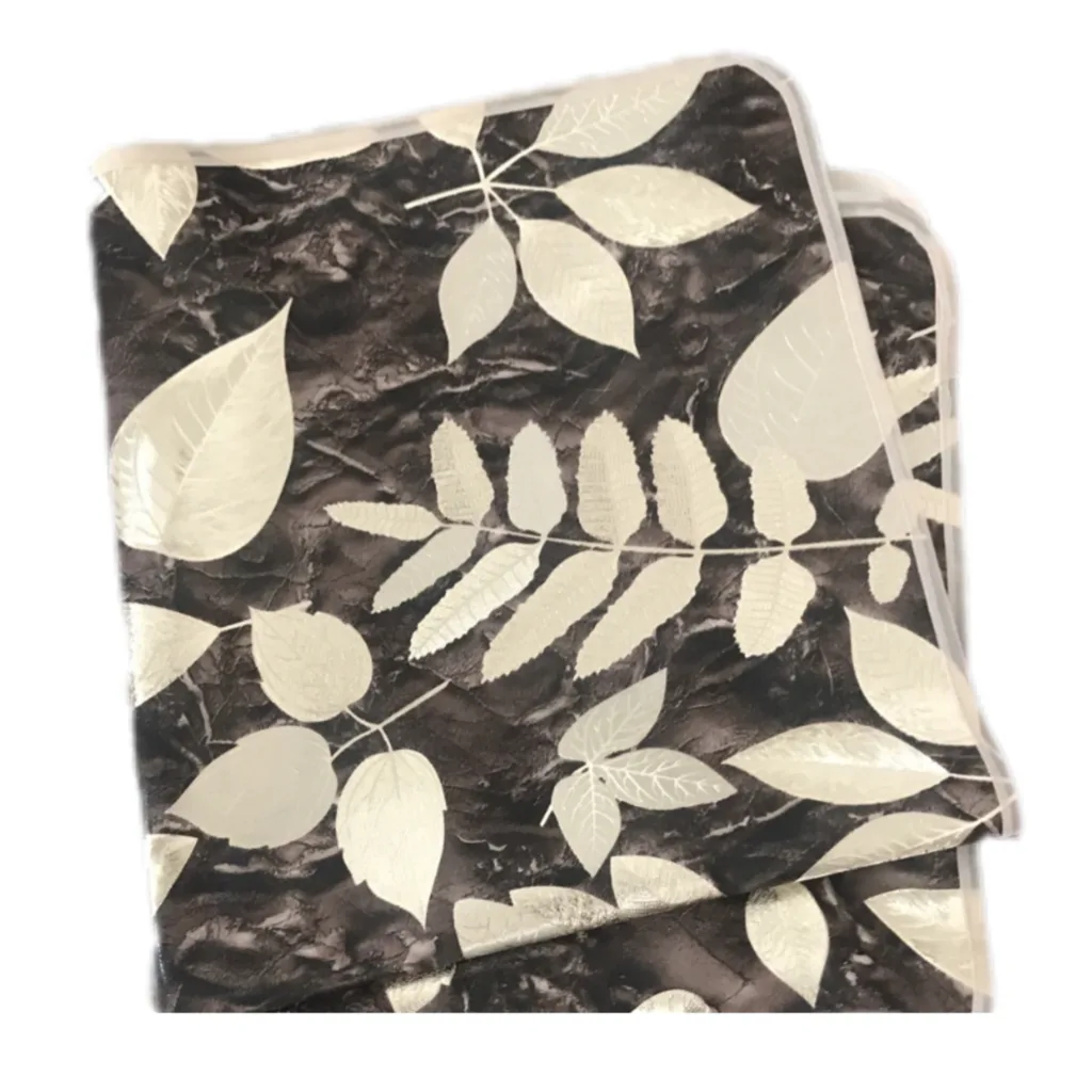 سفره 8 نفره مدل لایت طرح پشت نخی سایز 140×140 سانتی متر کد 04