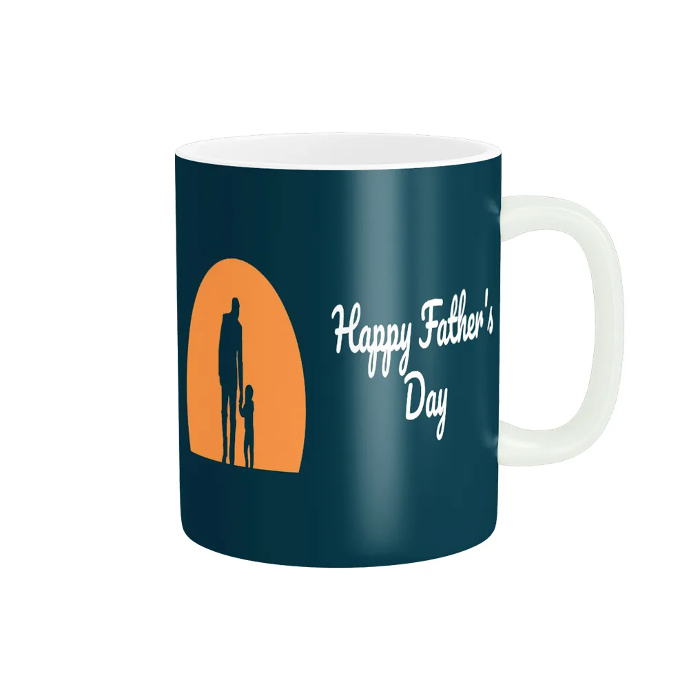 ماگ پادآفرین مدل روز پدر روز مرد طرح روز پدر مبارک کد p2837