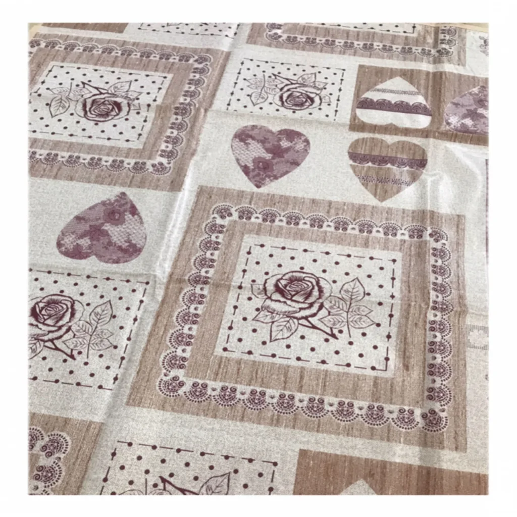 سفره 12 نفره مدل ماژستیک طرح 2 رو کد 05 سایز 250×140 سانتی متر