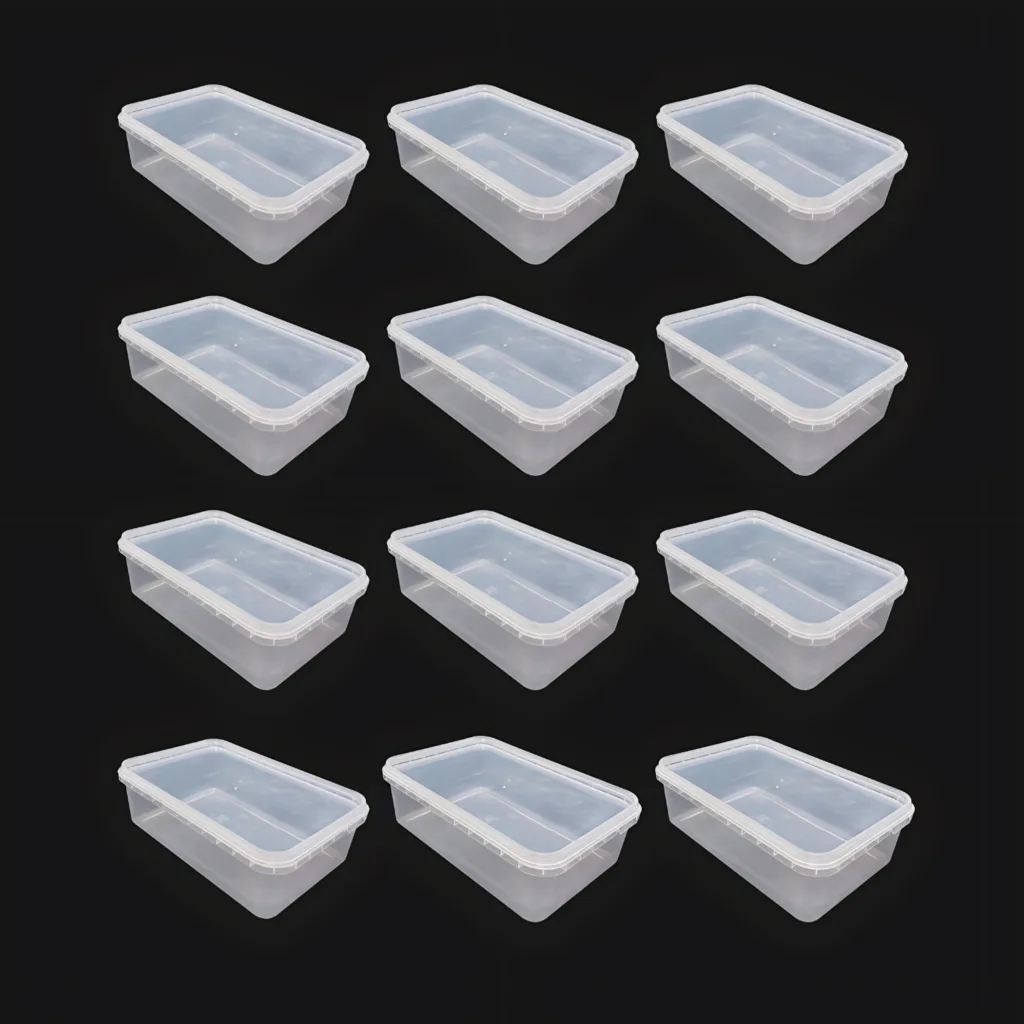 ظرف نگهدارنده مدل فریزری کد M1100cc مجموعه 12 عددی