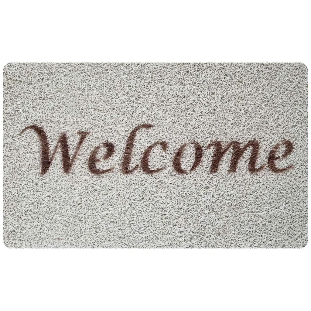 پادری مدل نودل اسفنجی طرح ولکام کد 736 سایز 45*75 سانتی متر