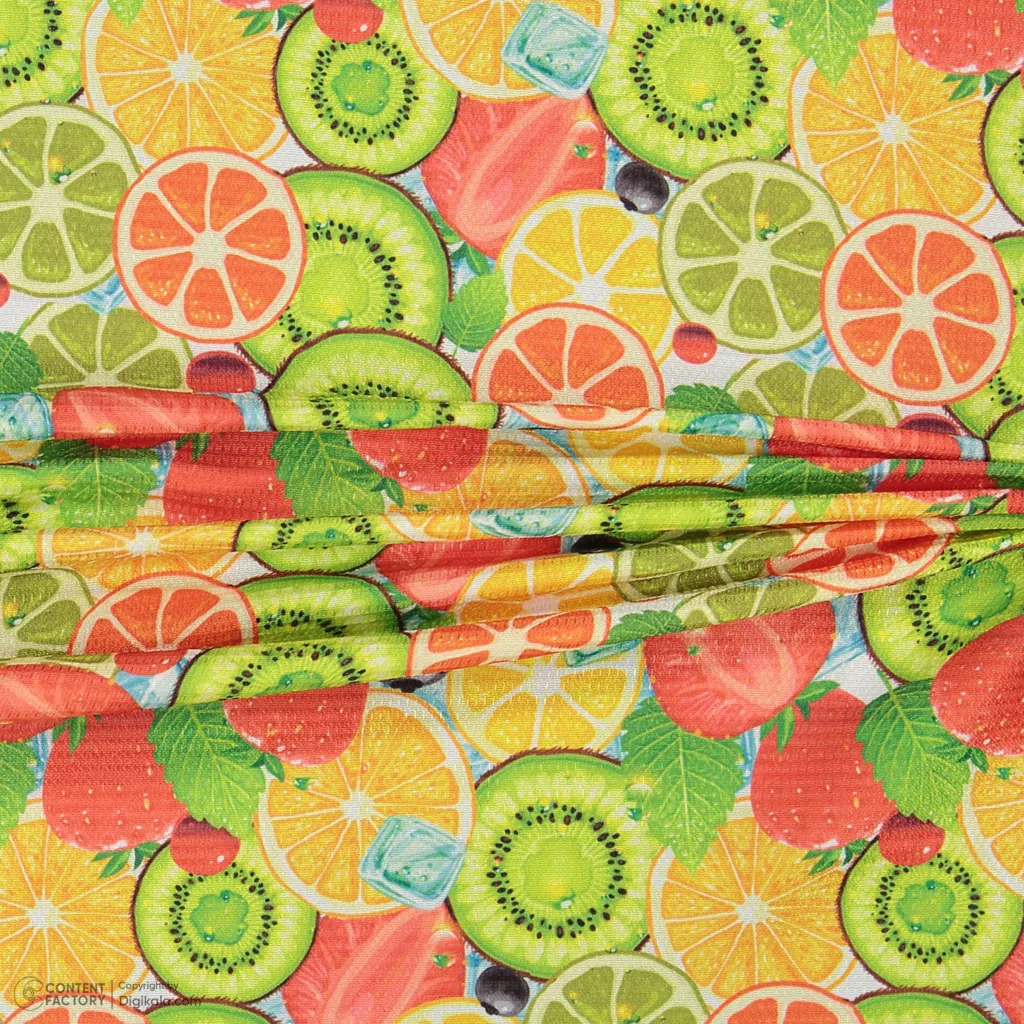 سفره 4 نفره طرح میوه سایز 75*100 سانتی متر