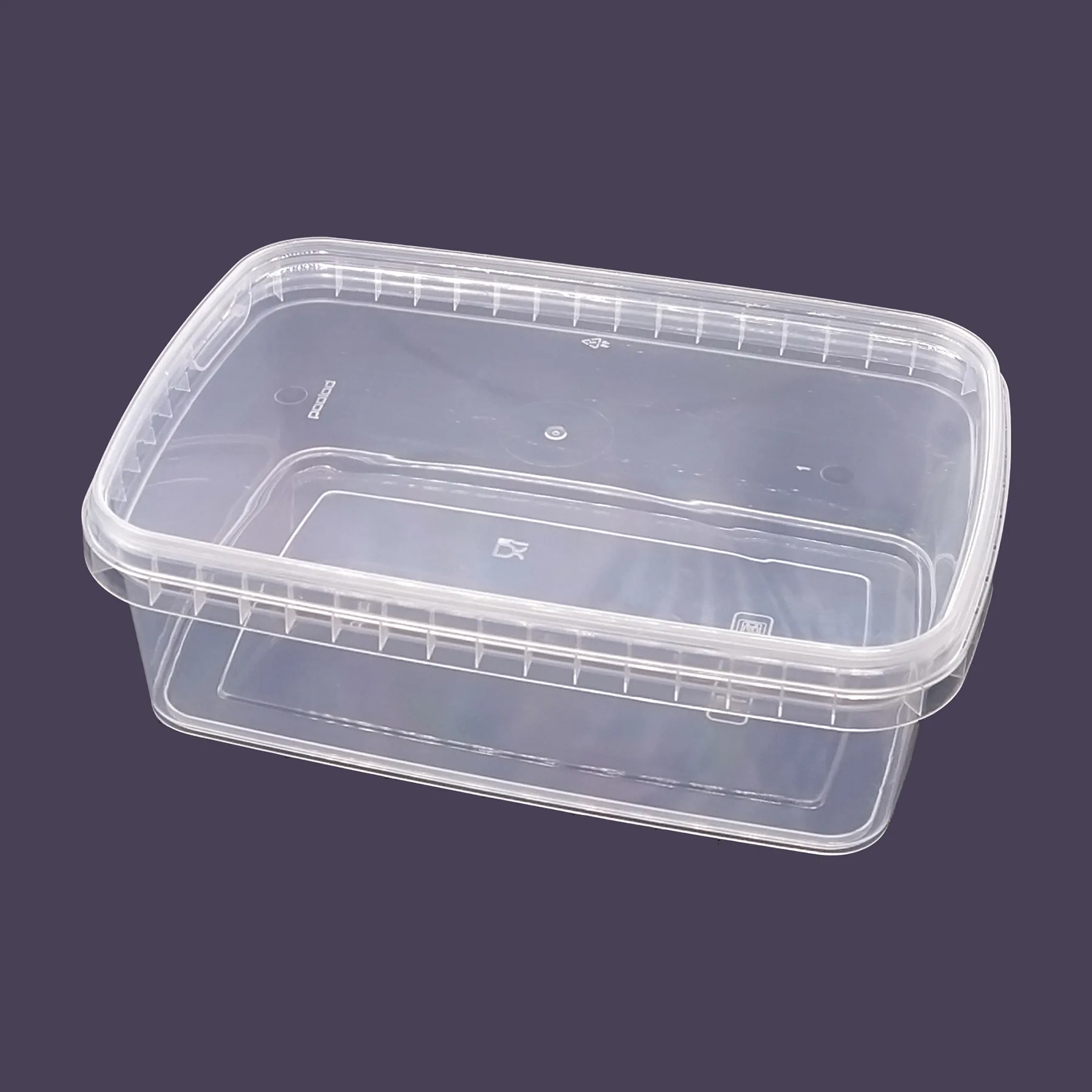 ظرف نگهدارنده پولاد پویش مدل فریزری ایکس لارج کد 1500cc بسته 5 عددی