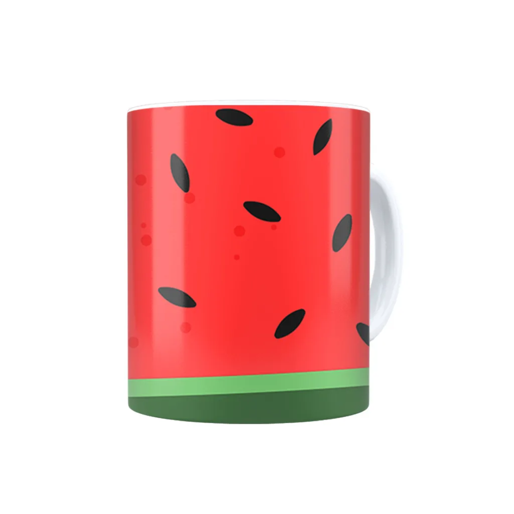 ماگ ترمه طراحان ایده مدل لبخند هندوانه کد trm239