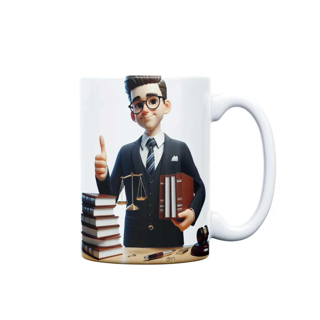 ماگ مدل مشاغل طرح وکیل کد 300