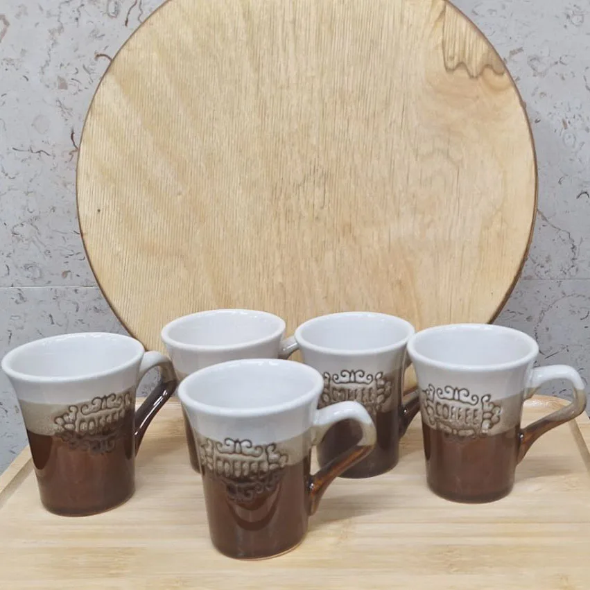 ماگ مدل COFFEE مجموعه 6 عددی