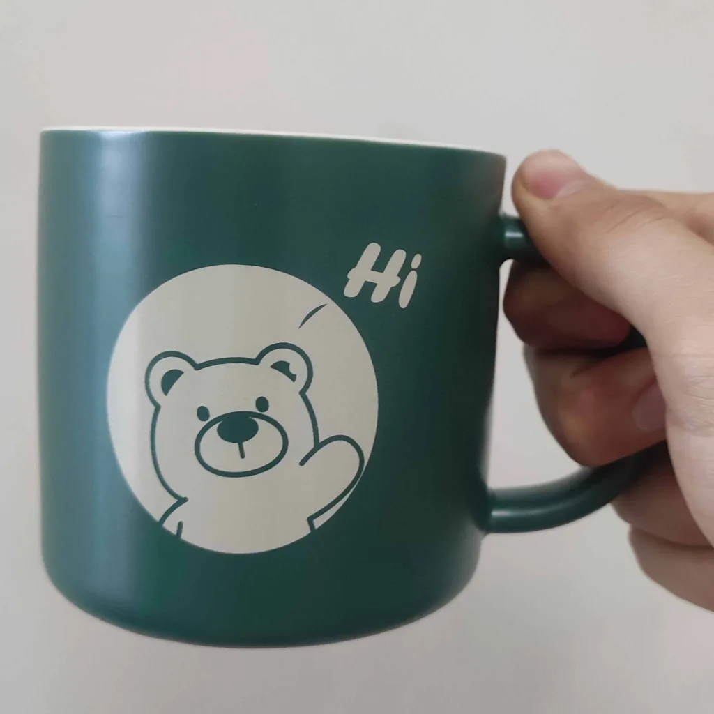 ماگ مدل M1388 طرح خرس کد 04